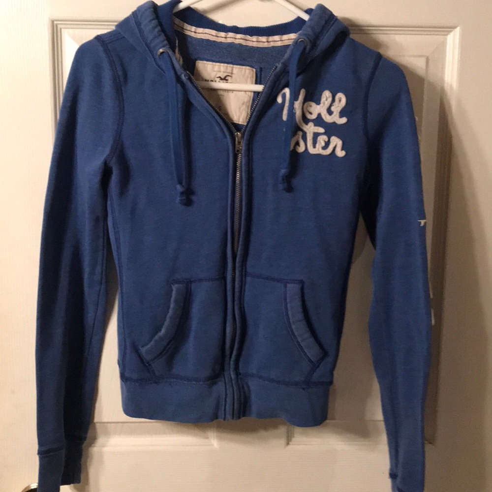 Hollister zip up hoodie